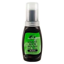 SHOE POLISH LIQUID BLACK 2.5OZ