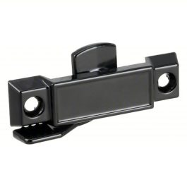 WINDOW LOCK SWEEP BLACK 2-1/4