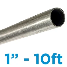 PIPE EMT 1" 10FT LTH.