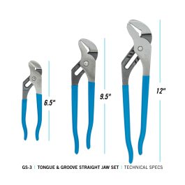 CHANNELOCK 4 PIECE SET