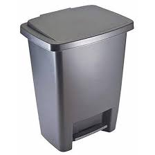 WASTEBASKET 8.3GAL.STEP ON