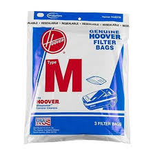 HOOVER M VAC BAG 3PK