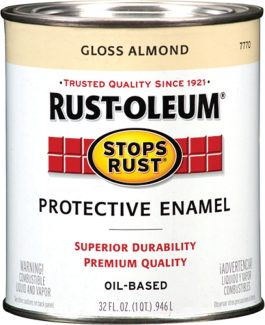 Rust-oleum Almond enamel