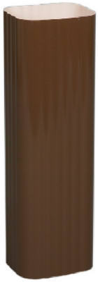 DOWNSPOUT 2X3-10FT BROWN