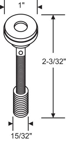 DOOR METALOCKE TOP ROLLER