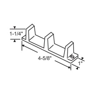 SLIDING DOOR GUIDE AFG. 1-3/8