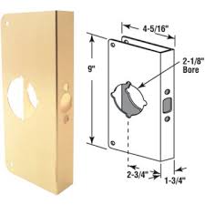 DOOR & LOCK REINFORCER 1-3/4"