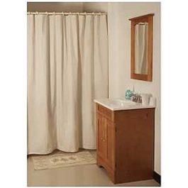SHOWER CURTAIN 70"X 72" WHITE