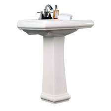 PEDESTAL SINK REGENT 26"X22"