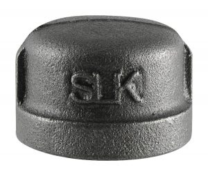 A close-up of a metal socket wrench end cap with "SLK" engraved on it against a white background.