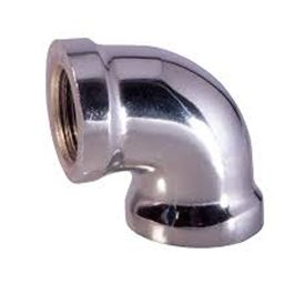 ELBOW CHROME 3/8" 90'
