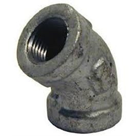 ELBOW GALV 45 3/8"