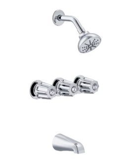 GERBER SHOWER BODY 3 VALVE CH