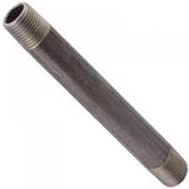 NIPPLE BLACK 1"X 5"