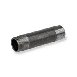 NIPPLE BLACK 1/8"X 6"