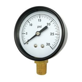 GAUGE PRESSURE 0-20PSI 3/8MPT