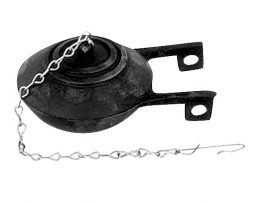 A black metal pulley with a hook and chain on a white background.