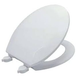 TOILET SEAT CREAM W/LID