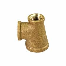 TEE BRASS 3/4X1/2X1/2