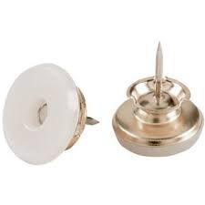 BRASS NAIL GLIDE 1''