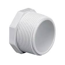 PVC PLUG 1/2" THREADED