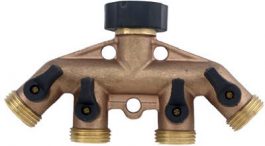 HOSE FAUCET CONNECTION 4-WAY