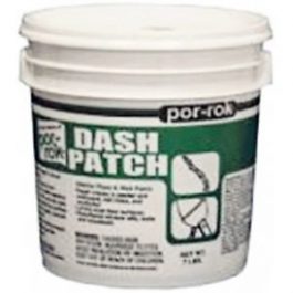 Bucket of Por-Rok Dash Patch concrete repair product.