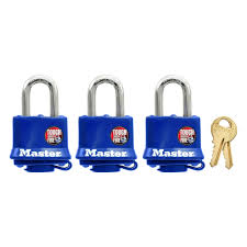 MASTER LOCK LAMINATED 3PK