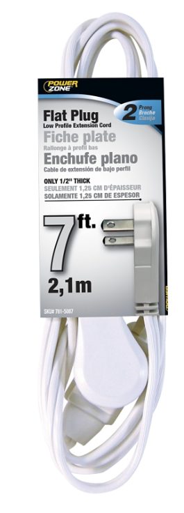 EXTENSION CORD 16/2 7'
