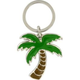 KEY RING 3D "PALM TREE" METAL