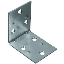 CORNER BRACES 2"X1-1/2" ZN PLT