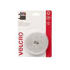 WHITE VELCRO TAPE 3/4''x5'