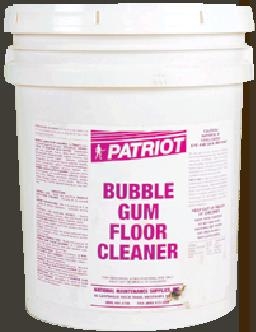 FLOOR CLEANER BUB/GUM 5GAL