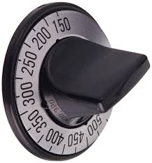 BLK ELETRIC OVEN KNOB