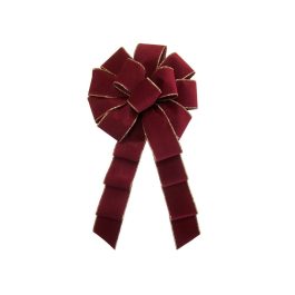 HOLIDAY BOW WITH GOLD EDGE