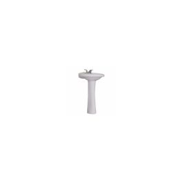 PEDESTAL SINK 22X18 4"-C/S