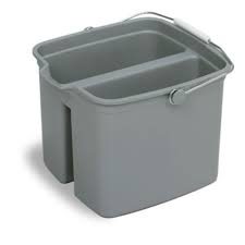 PAIL 8216 GREY DIVIDED