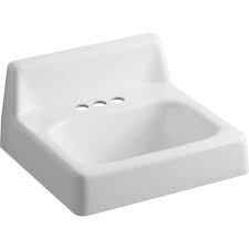 KOHLER SINK 21"X18" WHITE 4" C