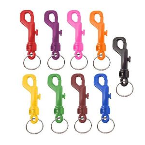 KEY RING SNAP TYPE PLASTIC