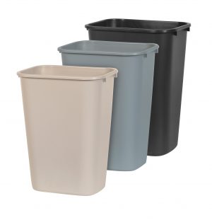 WASTEBASKET 41QT. # 4114 BEIGH