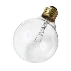 BULBS 100W G25 CL MED.BASE