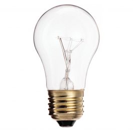 BULBS 15WATT CLEAR A15 2/PK
