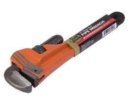 PIPE WRENCH 10" BLACK GRIP HD