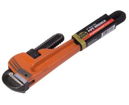 PIPE WRENCH 14" BLACK GRIP HD