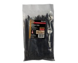 CABLE TIES 6" PK/100 BLACK