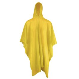 RAIN PONCHO W/ HOOD 38"X48"