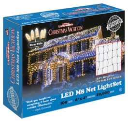 CHRISTMAS LIGHTS NET 100CT
