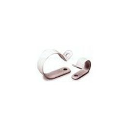 CABLE CLAMP 3/4" PLASTIC WHITE