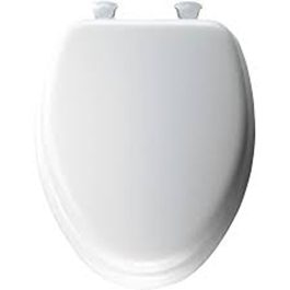 TOILET SEAT ELONGATED WHITE