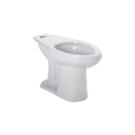 TOILET BOWL ROUND WHITE